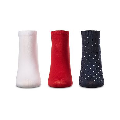 Women's 6 Pair Pack Dots Low Cut Socks