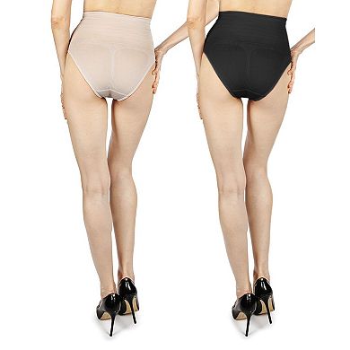 2 Pack High-waisted Brief