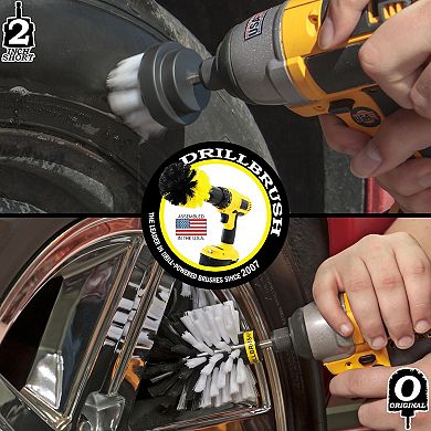 Soft Detailing Brush Kit - Wheel Cleaner - Interior, Vinyl, Upholstery, Fabric, Leather Seat Cleaner