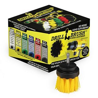 Scrub Brush For Bathroom - Shower Cleaner - Bathtub - Sink - Tile - Shower Curtain - Grout Cleaner