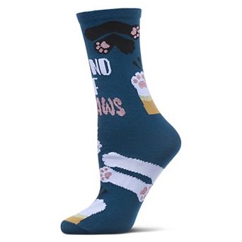 Round Of Appaws Greeting Card Crew Socks