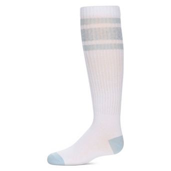 Girls' Neon Stripe Knee High Socks