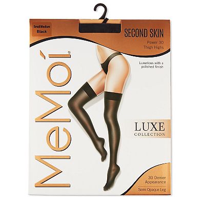 Women's Second Skin Semi-opaque Thigh Highs