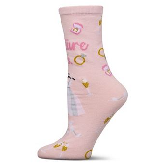 Future Mrs. Greeting Card Crew Socks
