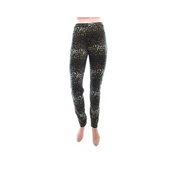 Leopareina Royal Leopard Cotton Blend Leggings