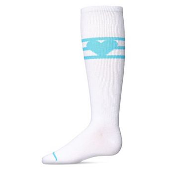 Girls' Sweetheart Pastel Knee High Socks