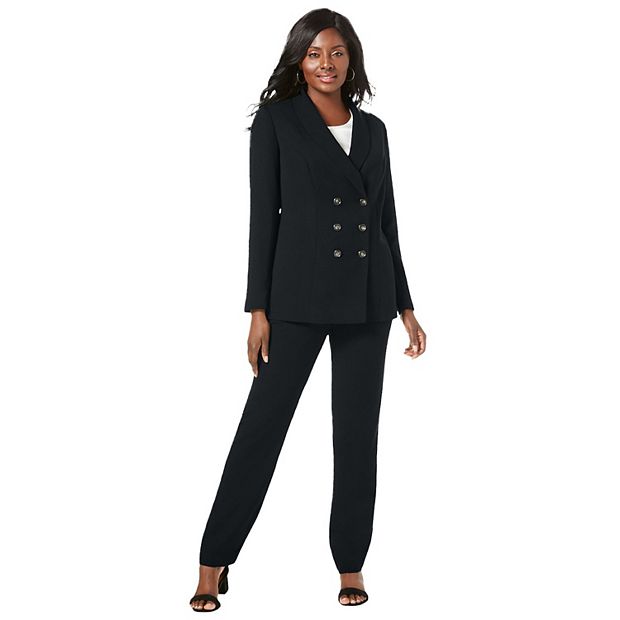 Kohls plus fashion size pant suits