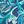 Navy Painterly Paisley