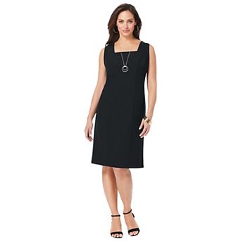 Jessica London Women's Plus Size Bi-stretch Sheath Dress