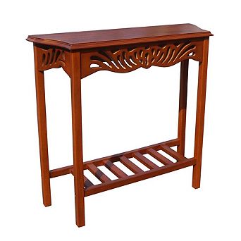 Mahogany Honey Entrance Wall Table