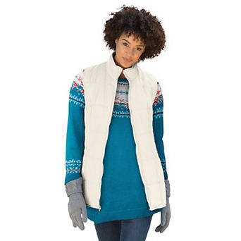 Woman Within Plus Size Quilted Vest