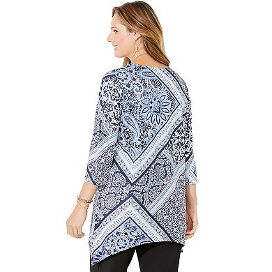 Catherines Women's Plus Size Anywear Fluid Tunic