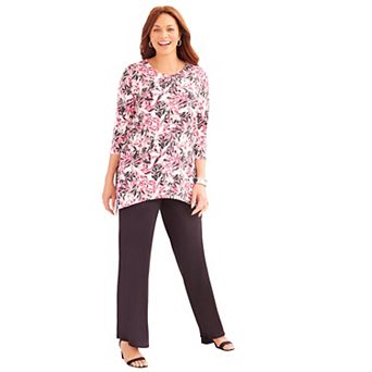 Catherines Women's Plus Size Anywear Fluid Tunic