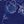 Blue Outline Floral