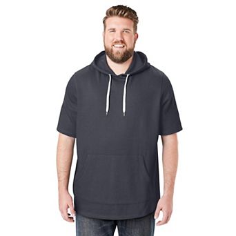 Liberty Blues by KingSize Men's Big & Tall Short-Sleeve Hoodie