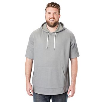 Liberty Blues by KingSize Men's Big & Tall Short-Sleeve Hoodie