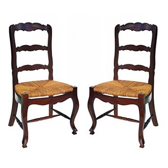 Ladder Back Side Chair 2 pc