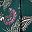 Emerald Green Paisley