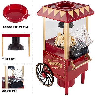6 Cup White Countertop Air Popcorn Maker