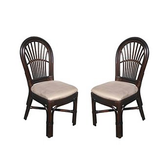 Steffani Rattan Dining Chairs (2pcs)