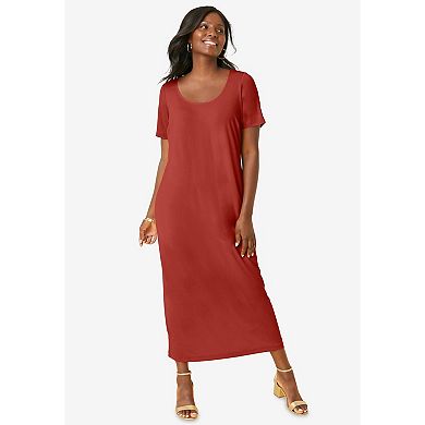 Jessica London Women's Plus Size 2-Piece Stretch Knit Duster Set
