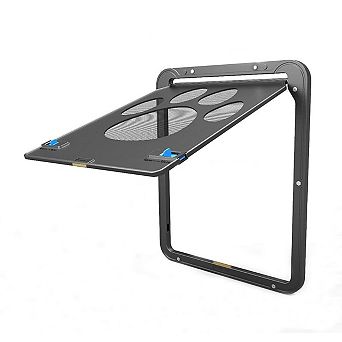 Pet Dog Cat Small Screen Locking Flap Door