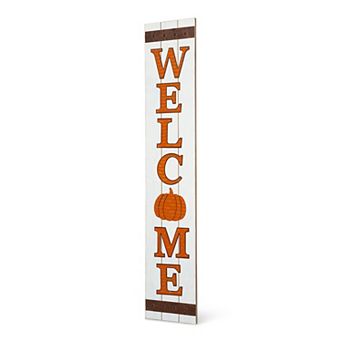 Glitzhome 42"h Fall/ Thanksgiving Wooden Porch Sign