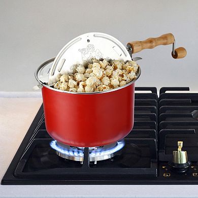6.5 Quart Crank Stovetop Popcorn Maker