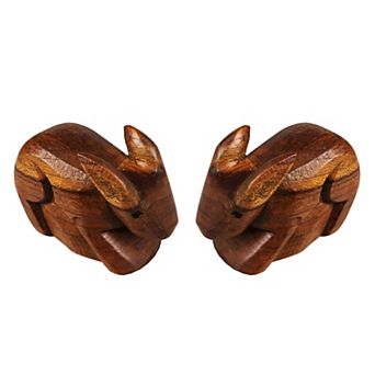 Rabbit Mini Statue Set 2 pc