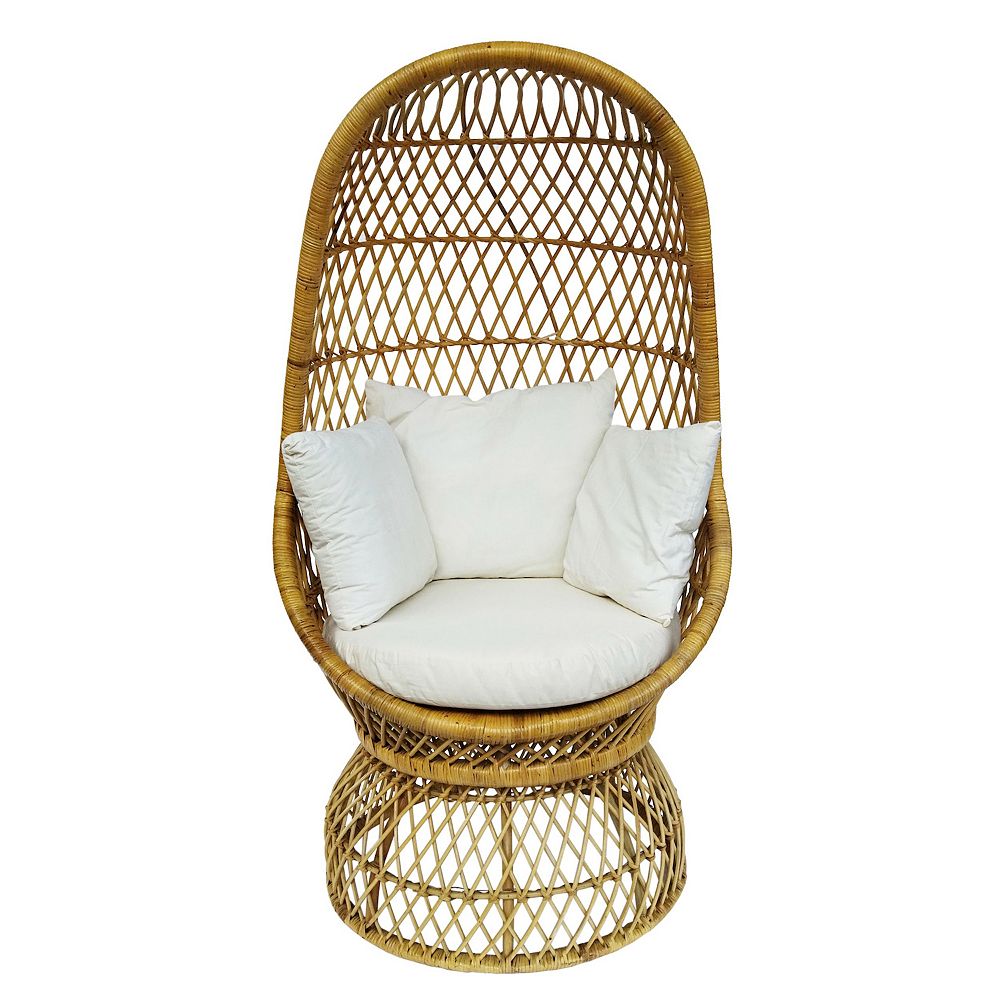 Rattan Capsule Chair