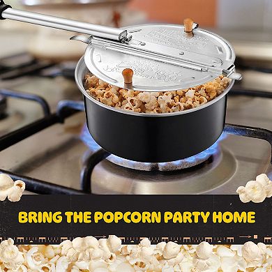 Campfire Popcorn Maker With Handle