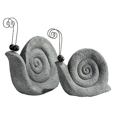 At A Snail's Pace Garden Gastropod Statues: Medium