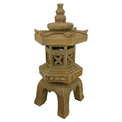 Sacred Pagoda Lantern Illuminated Statue