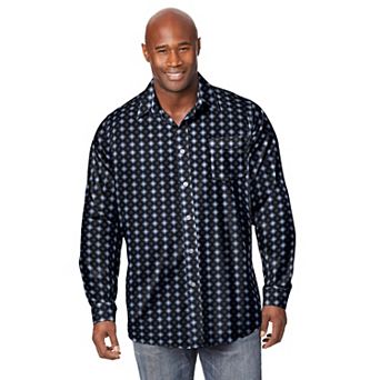 KingSize Men's Big & Tall The No-Tuck Casual Shirt