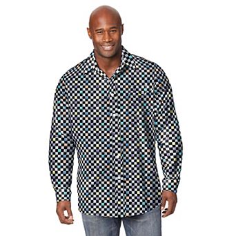 KingSize Men's Big & Tall The No-Tuck Casual Shirt