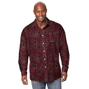 KingSize Men's Big & Tall The No-Tuck Casual Shirt