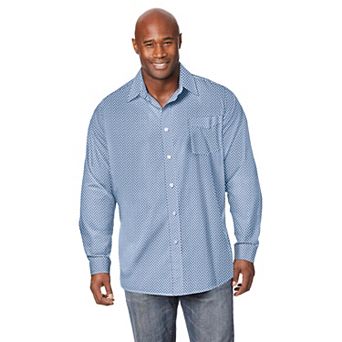KingSize Men's Big & Tall The No-Tuck Casual Shirt
