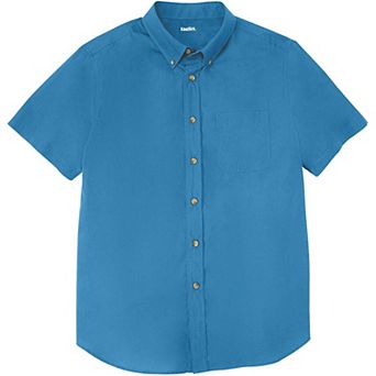 Kingsize Men's Big & Tall Short Sleeve Wrinkle-free Sport Shirt