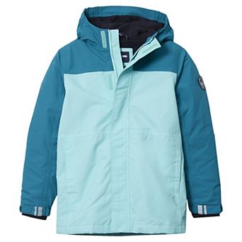 Girls 4-16 Lands' End Fleece Lined Hooded Puffer Coat