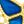 Gold Tone Blue