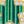 Gold Tone Green