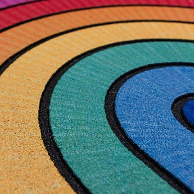 Celebrate Together™ Summer Rainbow Slice Crumb Rubber Doormat