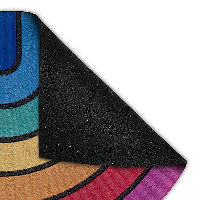 Celebrate Together™ Summer Rainbow Slice Crumb Rubber Doormat