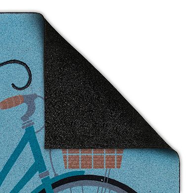 Celebrate Together™ Summer Hello Bike 18" x 30" Crumb Rubber Doormat
