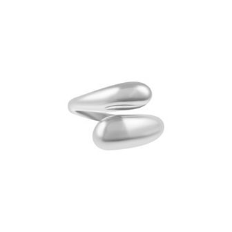 Adornia 18k Gold Tone Overlapping Chunky Bands Ring