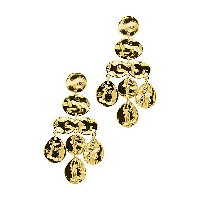 Adornia 14k Gold Tone Cascade Earrings
