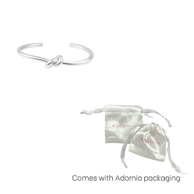 Adornia 14k Gold Tone Knot Cuff Bracelet