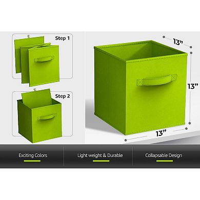 Sorbus 6-Pack 13-in. Foldable Storage Cubes