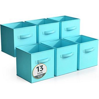 Sorbus 6-Pack 13 in Foldable Storage Cubes