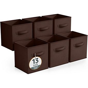 Sorbus 6-Pack 13 in Foldable Storage Cubes